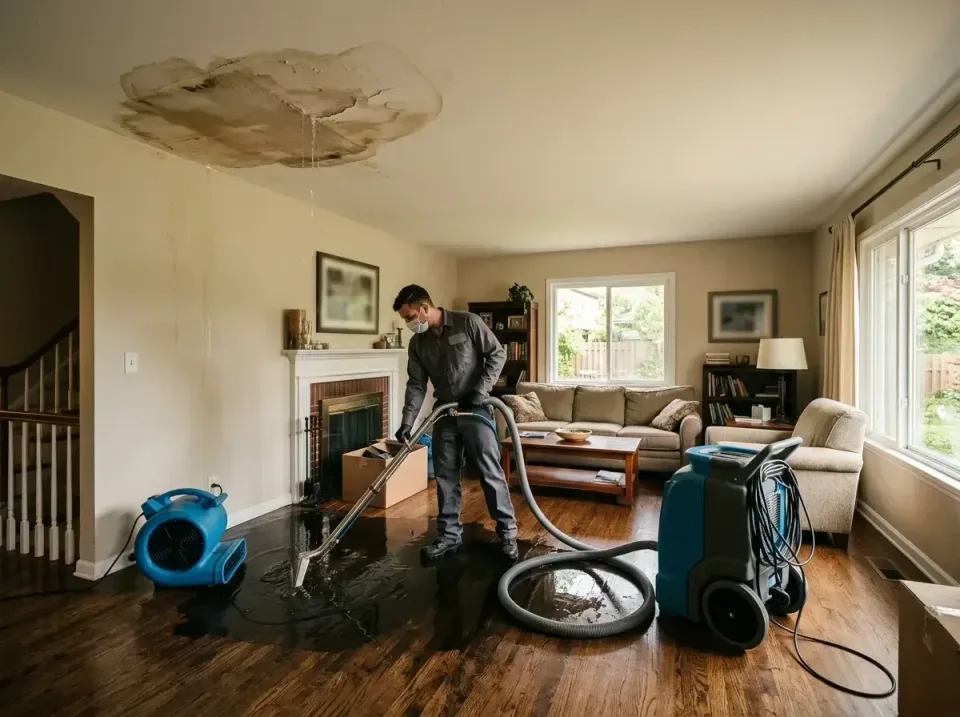 attic-pipe-burst-ceiling-drip-008 — frequently asked questions, Water Damage Restoration & Carpet Care in Avalon, PA